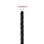 Preview: Arbeitsseil Schwarz 6 mm 250 m Polypropylen