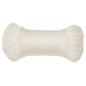 Preview: Arbeitsseil Weiß 6 mm 250 m Polypropylen