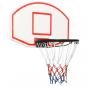 Preview: ARDEBO.de - Basketballkorb Weiß 71x45x2 cm Polyethylen