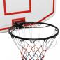Preview: Basketballkorb Weiß 71x45x2 cm Polyethylen