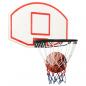 Preview: Basketballkorb Weiß 71x45x2 cm Polyethylen