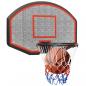 Preview: Basketballkorb Schwarz 71x45x2 cm Polyethylen