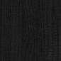 Preview: Massivholzbett Schwarz 75x190 cm