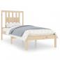 Preview: Massivholzbett 90x190 cm