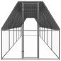 Preview: Outdoor-Hühnerkäfig 2x12x2 m Verzinkter Stahl