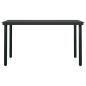 Preview: 5-tlg. Garten-Essgruppe mit Auflagen Poly Rattan und Glas