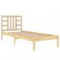 Preview: Massivholzbett 75x190 cm