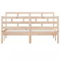 Preview: Massivholzbett Kiefer 140x190 cm