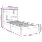 Preview: Massivholzbett 75x190 cm