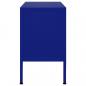 Preview: TV-Schrank Marineblau 105x35x50 cm Stahl    