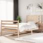 Preview: ARDEBO.de - Massivholzbett Kiefer 90x190 cm
