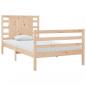 Preview: Massivholzbett Kiefer 90x190 cm