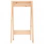 Preview: Hocker 2 Stk. 40x40x75 cm Massivholz Kiefer