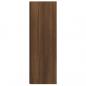 Preview: Eckregal Braun Eichen-Optik 33x33x100 cm Holzwerkstoff
