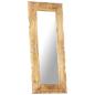 Preview: Spiegel 110x50 cm Massivholz Mango