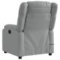Preview: Massagesessel Hellgrau Stoff