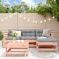 Preview: ARDEBO.de - 5-tlg. Garten-Lounge-Set Massivholz Douglasie