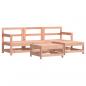 Preview: 5-tlg. Garten-Lounge-Set Massivholz Douglasie