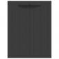 Preview: Gartenschrank Schwarz 65x37x85 cm PP