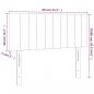 Preview: LED Kopfteil Dunkelgrau 80x5x78/88 cm Stoff