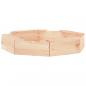 Preview: Sandkasten mit Sitzen Achteck Massivholz Kiefer