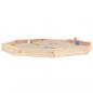 Preview: Sandkasten mit Sitzen Achteck Massivholz Kiefer