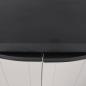 Preview: Gartenschrank Grau und Schwarz 97x37x85 cm PP