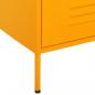 Preview: Kommode Senfgelb 80x35x101,5 cm Stahl  