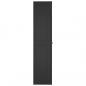 Preview: Gartenschrank Schwarz 65x37x165 cm PP