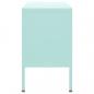 Preview: TV-Schrank Minzgrün 105x35x50 cm Stahl    