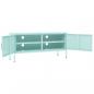 Preview: TV-Schrank Minzgrün 105x35x50 cm Stahl    