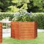 Preview: Hochbeet Rostig 129x129x77 cm Cortenstahl