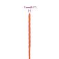 Preview: Arbeitsseil Orange 3 mm 100 m Polypropylen