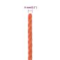 Preview: Arbeitsseil Orange 6 mm 100 m Polypropylen