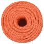 Preview: Arbeitsseil Orange 12 mm 50 m Polypropylen