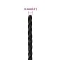 Preview: Arbeitsseil Schwarz 6 mm 100 m Polypropylen