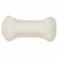 Preview: Arbeitsseil Weiß 8 mm 100 m Polypropylen