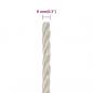 Preview: Arbeitsseil Weiß 8 mm 100 m Polypropylen