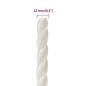 Preview: Arbeitsseil Weiß 12 mm 500 m Polypropylen