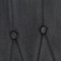 Preview: Ohrensessel mit Hocker Schwarz Vintage Canvas