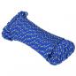 Preview: Bootsseil Blau 3 mm 100 m Polypropylen