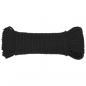 Preview: Bootsseil Schwarz 3 mm 250 m Polypropylen