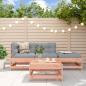 Preview: ARDEBO.de - 4-tlg. Garten-Lounge-Set Massivholz Douglasie
