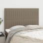 Preview: ARDEBO.de - Kopfteile 4 Stk. Taupe 72x5x78/88 cm Stoff