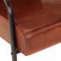 Preview: Sessel Braun Echtleder