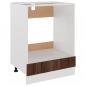 Preview: Herdumbauschrank Braun Eichen-Optik 60x46x81,5 cm Holzwerkstoff