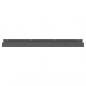 Preview: Wandregale 2 Stk. Grau 110x12x9 cm Massivholz Kiefer