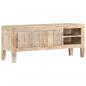 Preview: TV-Schrank 110x35x46 cm Massivholz Mango