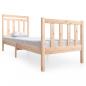 Preview: Massivholzbett 75x190 cm