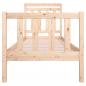Preview: Massivholzbett 75x190 cm